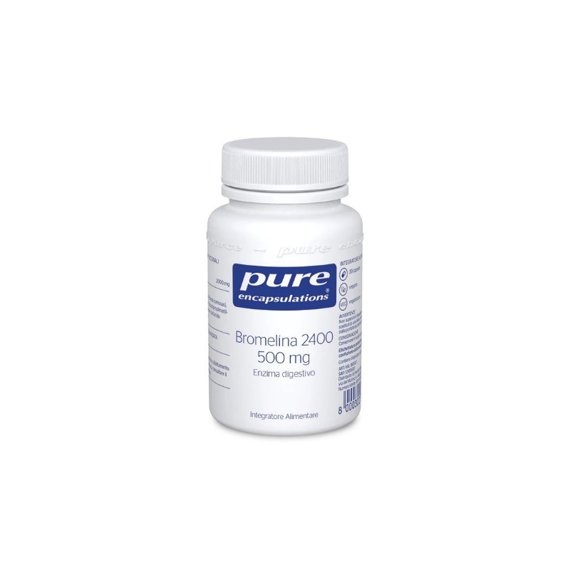 Pure encapsulations bromelina 90 capsule