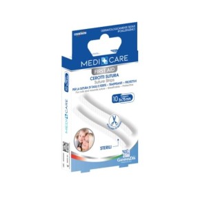 Cerotti sutura sterili 10 pezzi