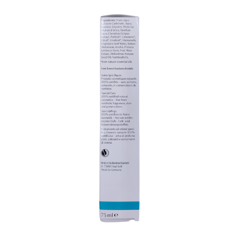 Dr hauschka dentifricio sensitive acqua salina 75 ml