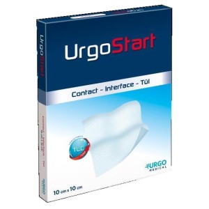 Medicazione non aderente urgostart contact 10x10cm 10 pezzi