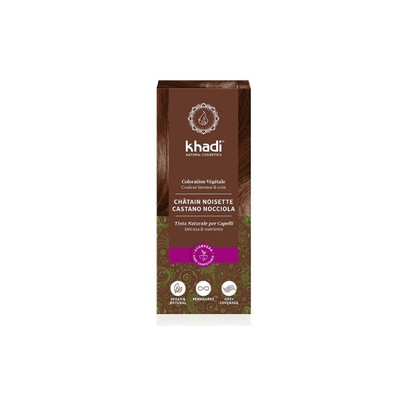 Tinta naturale per capelli castano nocciola 100 g