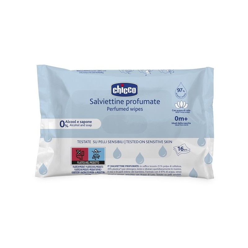 Chicco salviette pocket 16 pezzi
