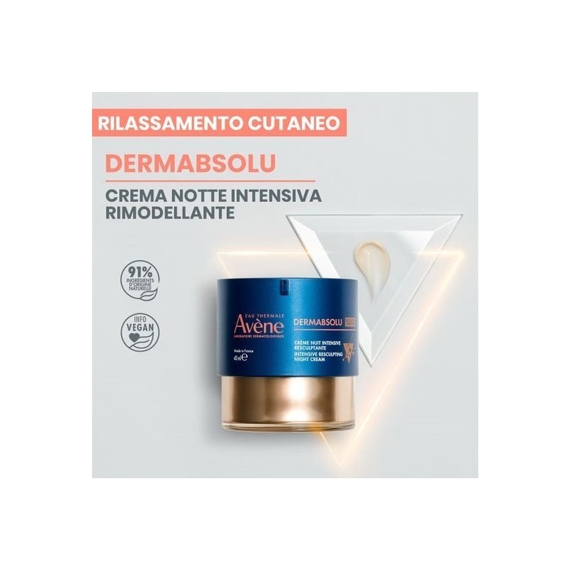 Avene dermabsolu crema notte nuova formula 40 ml