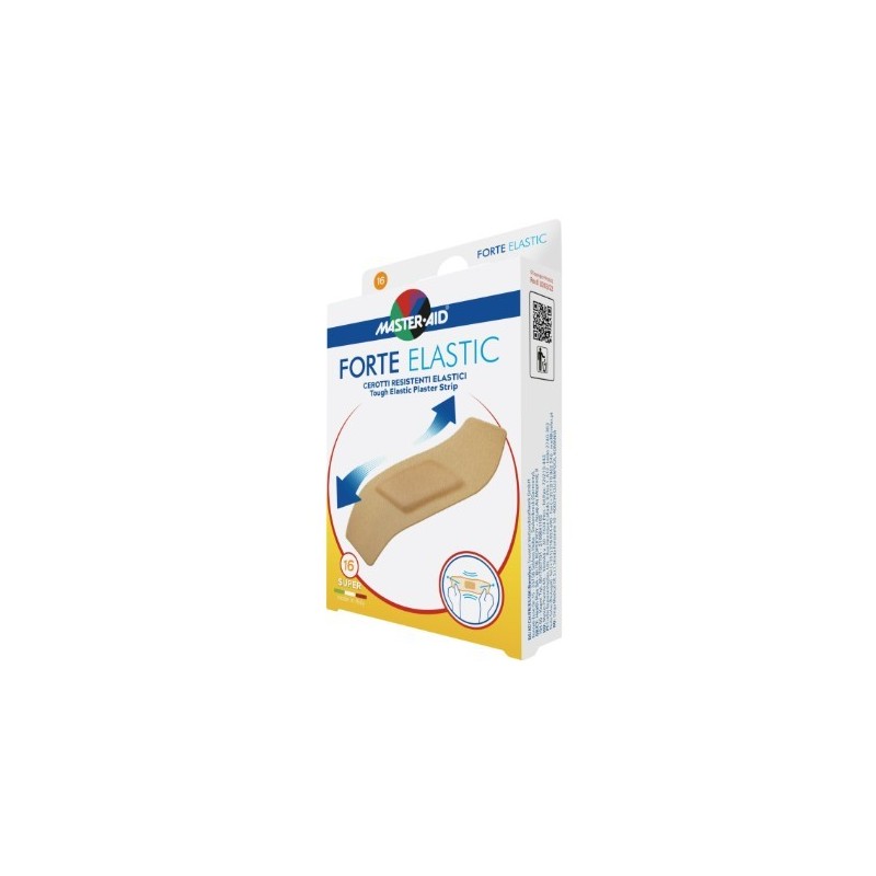 Cerotto master-aid elastic super 16 pezzi