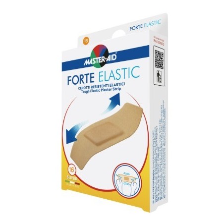Cerotto master-aid elastic super 16 pezzi