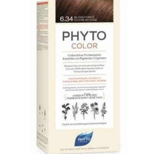 Color kit 6,34 biondo scuro ramato 1 latte 50 ml + 1 crema 50 ml + 1 maschera 12 ml