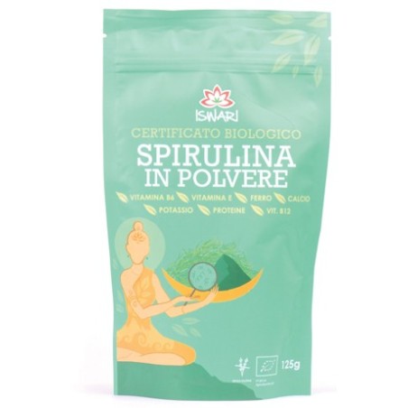 Spirulina polvere bio 125 gr Spirulina polvere bio 125 gr