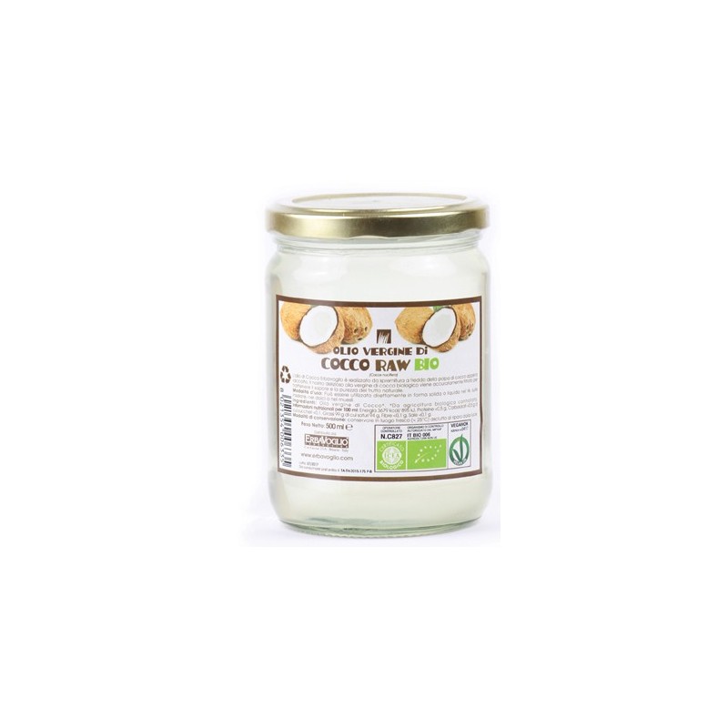 Olio di cocco bio 500 ml