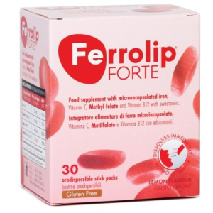 Ferrolip forte 30 stick packs da 1,8 g gusto limone