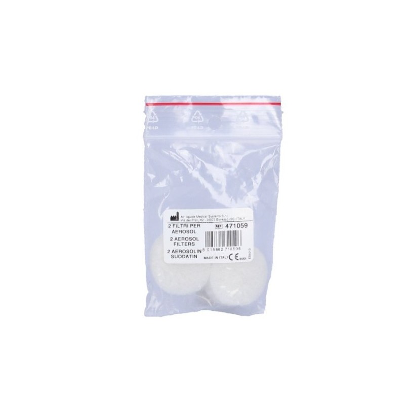 Filtro aria per aerosol 2 pezzi