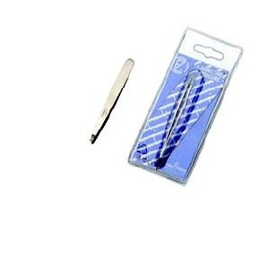 Pinzetta depilatoria inox punta retta