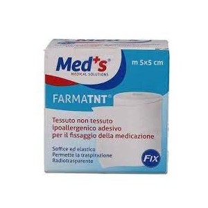 Cerotto meds ipoallergenico tela 500x5 cm ssr