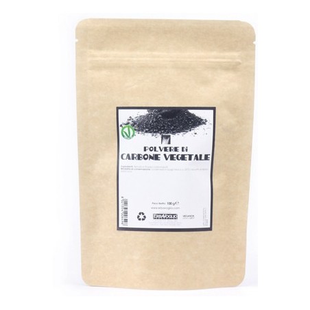 Carbone vegetale polvere 100 g