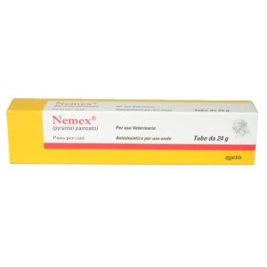 Nemex 21,62 mg/g pasta per uso orale per cani