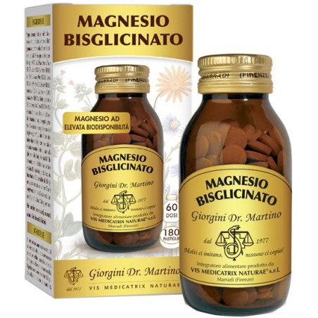 Magnesio bisglicinato 180 pastiglie Magnesio bisglicinato 180 pastiglie