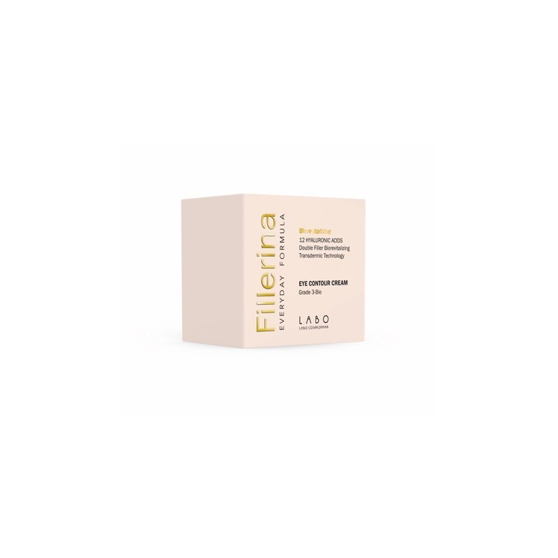 Fillerina 12 double filler neo mito biorevitalizing eye contour cream grado 3 bio 30 ml