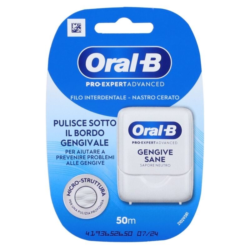 Oral-b filo interdentale proexpert gengive sane 50 metri