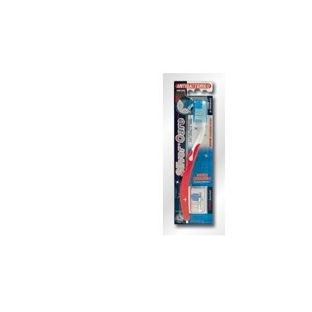 Silvercare plus spazzolino medio + ricambio