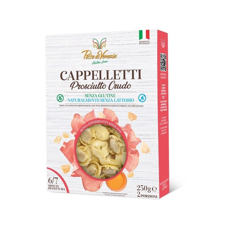 Pasta di venezia cappelletti al crudo senza glutine stab 250g