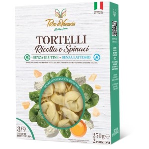 Pasta venezia tortelli ricotta e spinaci senza glutine stab250 g