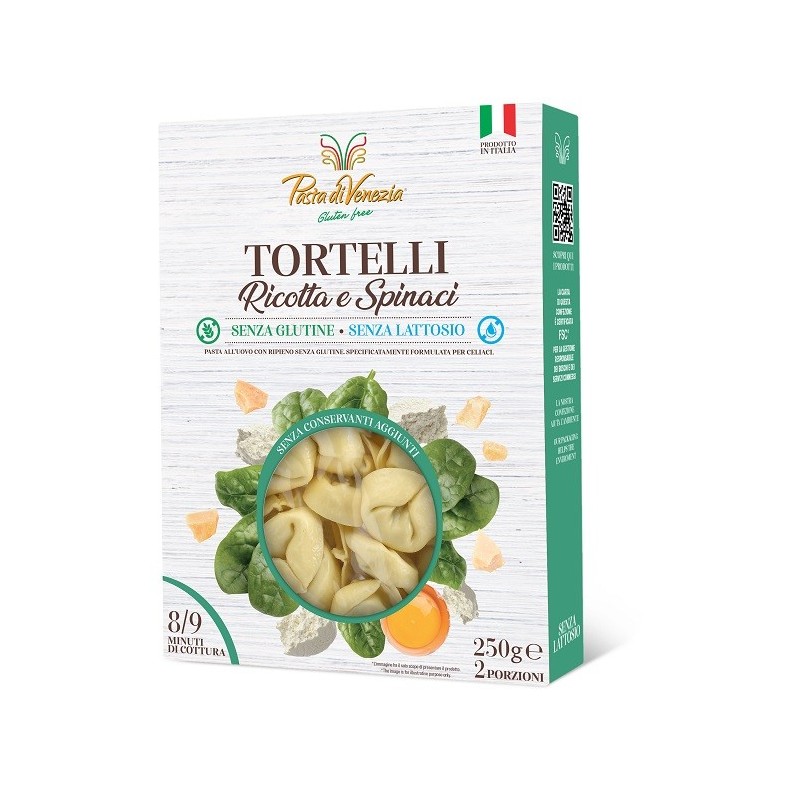Pasta venezia tortelli ricotta e spinaci senza glutine stab250 g