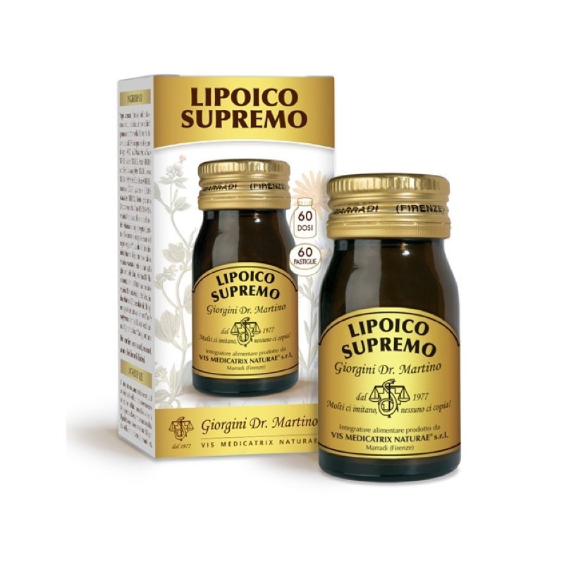 Lipoico supremo 60 pastiglie Lipoico supremo 60 pastiglie