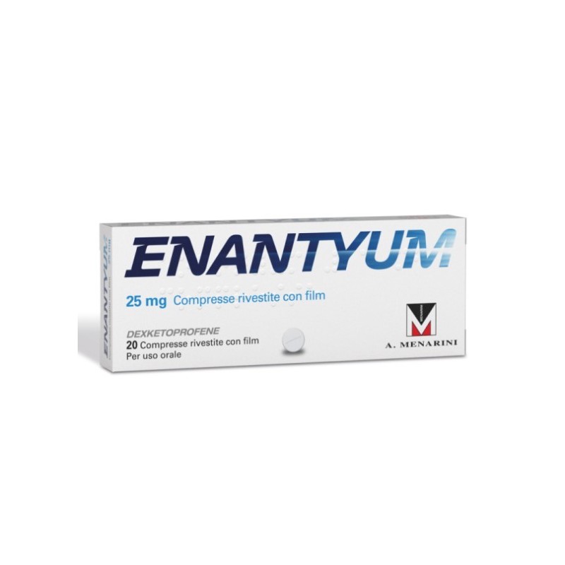 Enantyum 20 compresse riv 25 mg