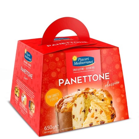 Piaceri mediterranei panettone 650 g