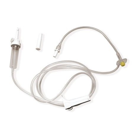 Acusoft deflussore a 1 via con ago 1 pezzo