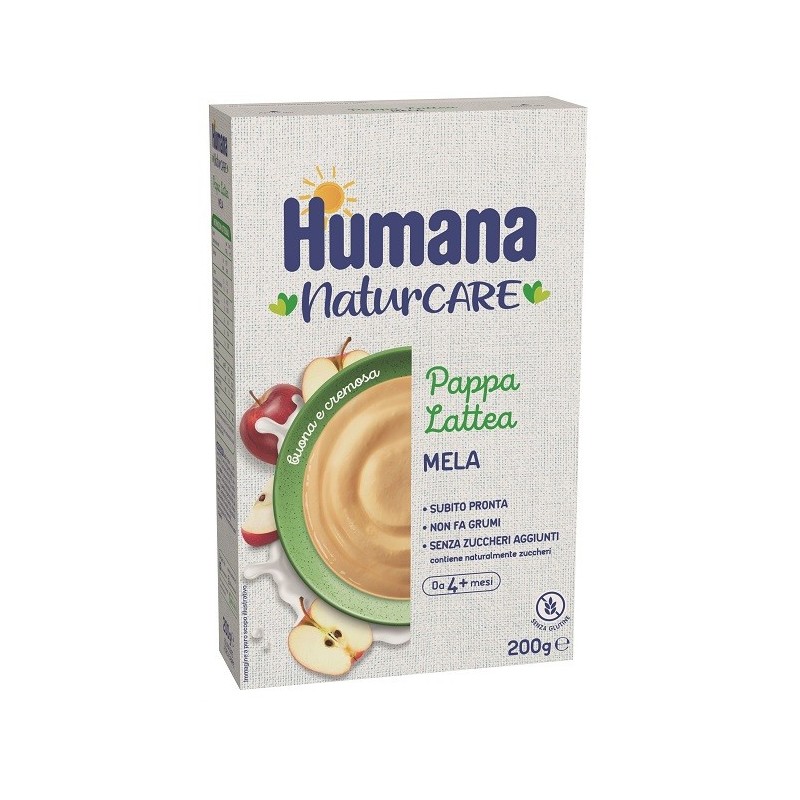 Humana pappa lattea mela 200 g