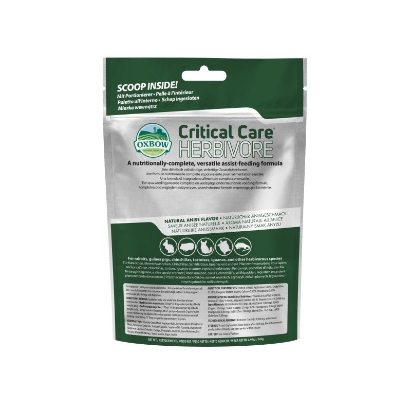 Critical care herbivore 141 g