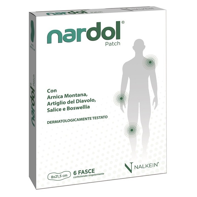 Nardol patch 6 pezzi