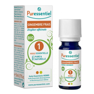 Puressentiel zenzero fresco olio essenziale bio 5 ml