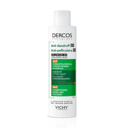 Dercos technique anti dandruff shampoo 2in1 200 ml