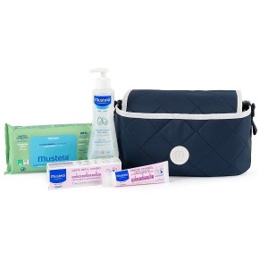 Mustela organizer passeggino salviette+fluido+pasta