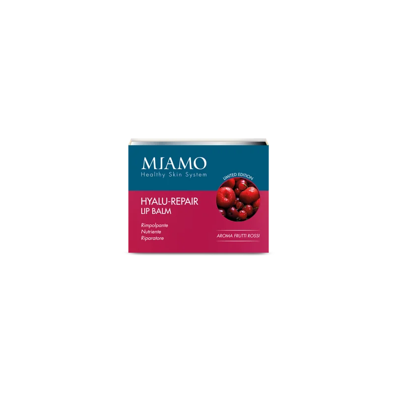 Miamo longevity plus hyalu repair lip balm frutti rossi 15 ml