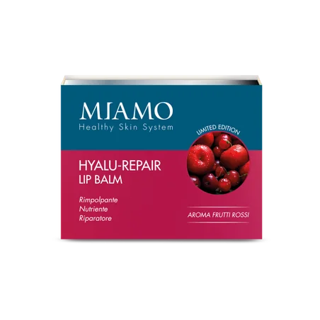 Miamo longevity plus hyalu repair lip balm frutti rossi 15 ml