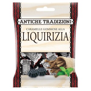 Antiche tradizioni caramelle gommose liquirizia 50 g