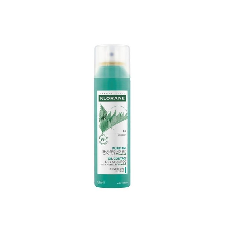 Klorane shampoo secco ortica 150 ml