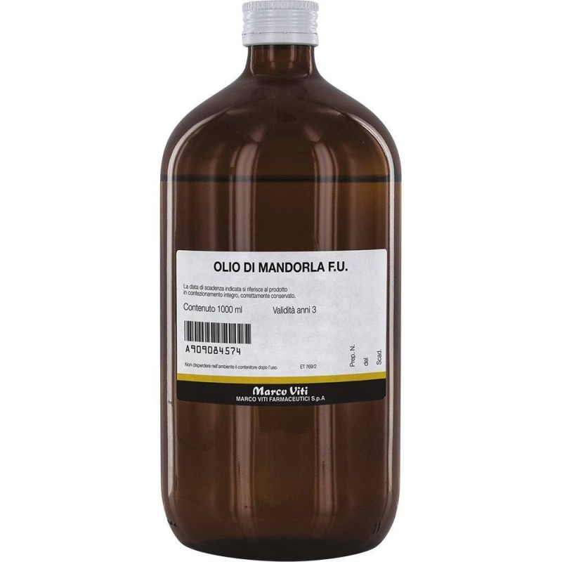 Olio di mandorle dolci farmacopea ufficiale 1000 ml