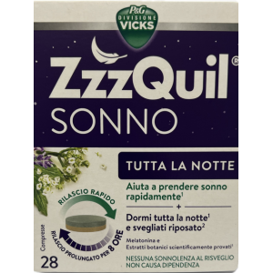 Vicks zzzquil sonno tutta la notte 28 compresse
