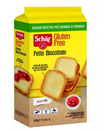 Schar fette biscottate 3x86,7g