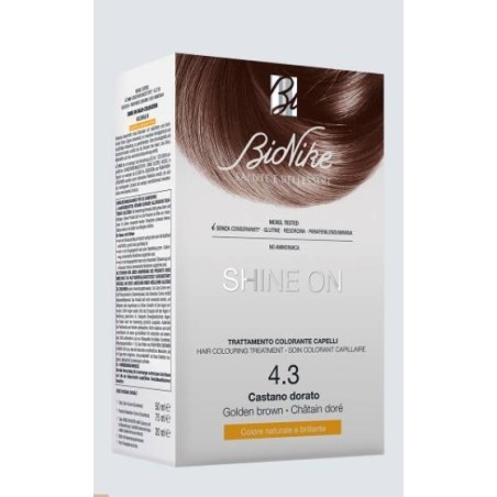 Shine on castano chiaro dorato 5,3 flacone 75 ml + tubo 50 ml