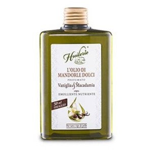 Huilerie l'olio di mandorle dolci profumato vaniglia & macadamia 300 ml