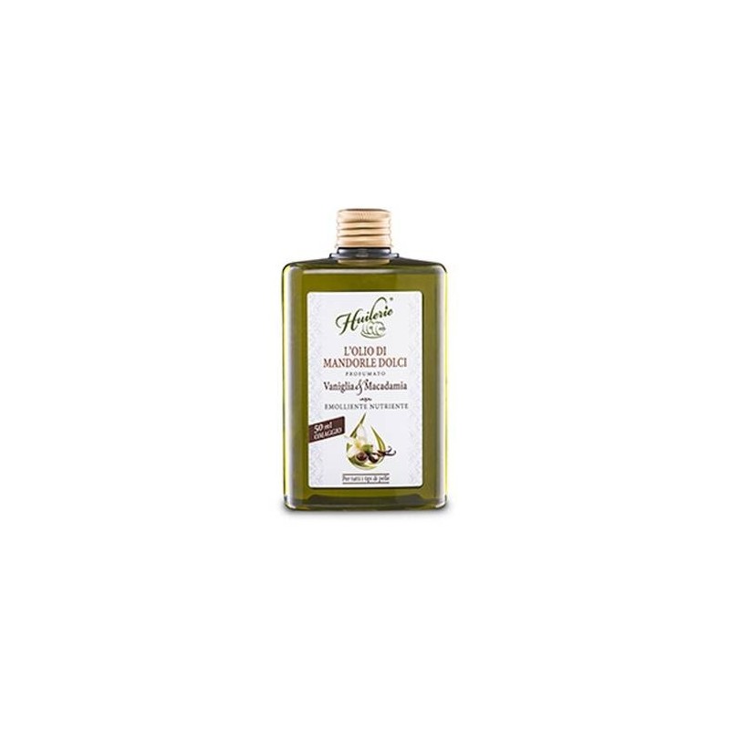 Huilerie l'olio di mandorle dolci profumato vaniglia & macadamia 300 ml