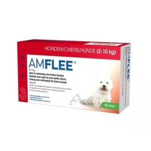 Amflee 67 mg soluzione spot-on per cani di taglia piccola