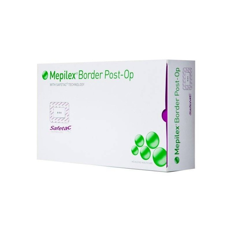 Medicazione in schiuma di poliuretano mepilex border post operatoria assorbente bordo integrato strato di contatto in silicone m