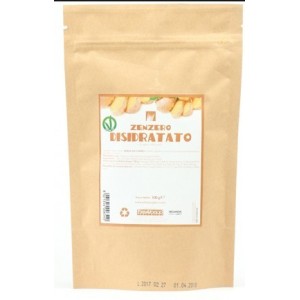 Zenzero disidratato 100 g a fette senza zucchero