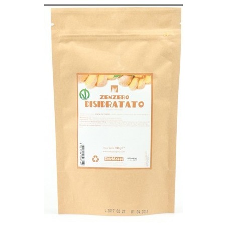 Zenzero disidratato 100 g a fette senza zucchero Zenzero disidratato 100 g a fette senza zucchero