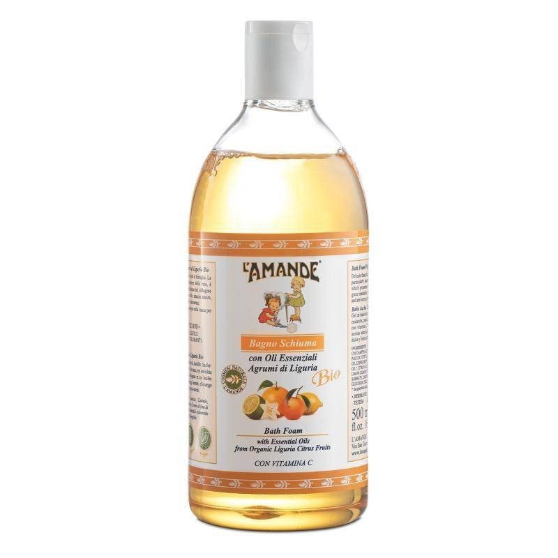 L'amande marseille bagno schiuma agrumi di liguria 500 ml
